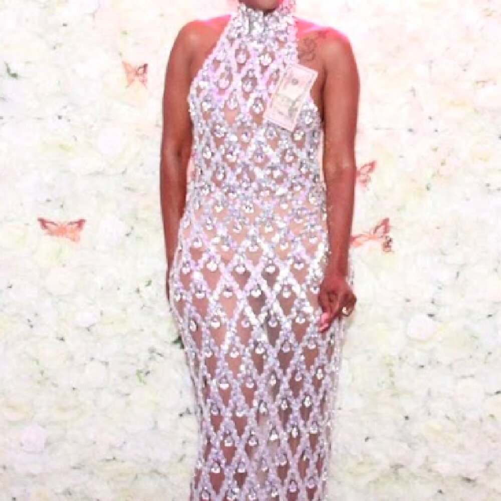 Custom Crystal Gown